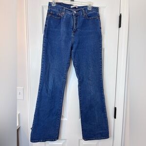 Levi's Women's Dark Blue Flare Jeans